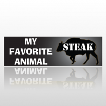 Steak 07 Bumper Sticker