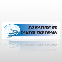 The Train 20 Bumper Sticker
