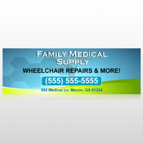 Family Medical 138 Custom Sign