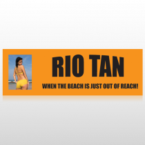 Rio Tan Beach 489 Custom Sign