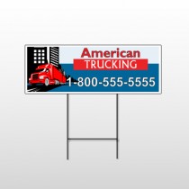 American Truck 295 Wire Frame Sign