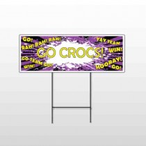Crocs 54 Wire Frame Sign