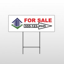 For Sale Corner 705 Wire Frame Sign
