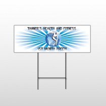 Man On Earth 406 Wire Frame Sign