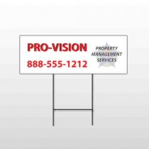 Property Management 247 Wire Frame Sign