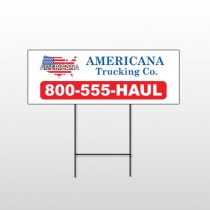 Tanker Truck 315 Wire Frame Sign