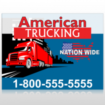 American Truck 295 Site Sign