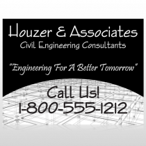 Black Planning 218 Site Sign