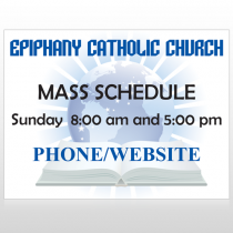 Book World 163 Site Sign