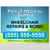 Family Medical 138 Site Sign