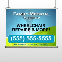 Family Medical 138 Hanging Banner