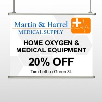 Home Oxygen 139 Hanging Banner