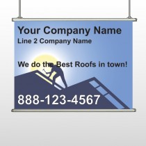 Roofing 258 Hanging Banner