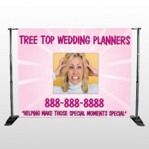 Crazy Wedding 411 Pocket Banner Stand