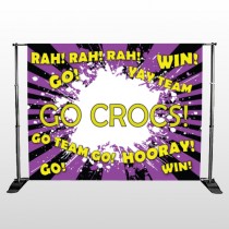 Crocs 54 Pocket Banner Stand