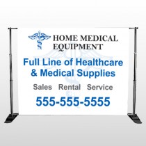 Medical Symbol 99 Pocket Banner Stand