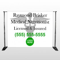 Med 51 Pocket Banner Stand