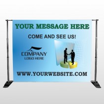 Men 152 Pocket Banner Stand