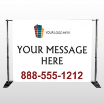 Mortgage 159 Pocket Banner Stand