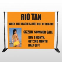Rio Tan Beach 489 Pocket Banner Stand