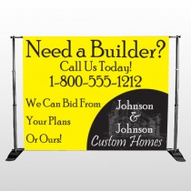 Yellow House Plan 216 Pocket Banner Stand