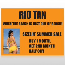 Rio Tan Beach 489 Site Sign