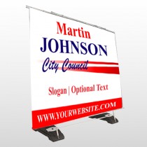 City Council 310 Exterior Pocket Banner Stand