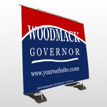 Governor 308 Exterior Pocket Banner Stand