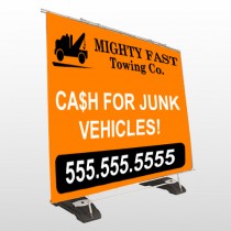 Mighty 313 Exterior Pocket Banner Stand