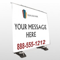 Mortgage 159 Exterior Pocket Banner Stand