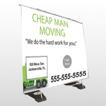 Moving 339 Exterior Pocket Banner Stand