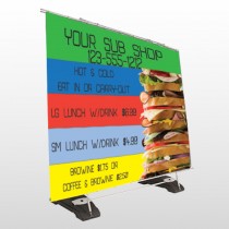 Sandwich 375 Exterior Pocket Banner Stand