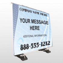 Finace Graph 175 Exterior Pocket Banner Stand