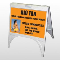 Rio Tan Beach 489 A Frame Sign