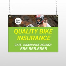 Bike Insurance 110 Window Sign