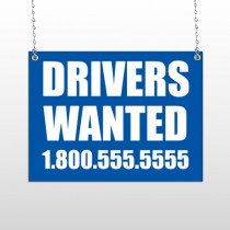 Drivers Wanted 314 Window Sign