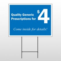 Pharmacy 334 Wire Frame Sign