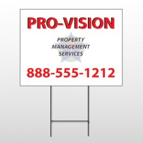 Property Management 247 Wire Frame Sign