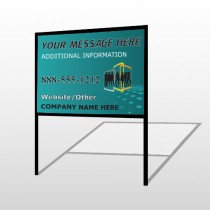 Fashion Models 180 H Frame Sign