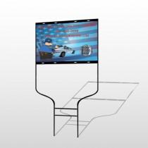 Police Thanks 429 Round Rod Sign