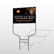 Detailing Services 115 Round Rod Sign
