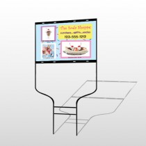 Ice Cream 374 Round Rod Sign