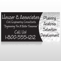 Black Planning 218 Site Sign