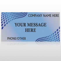 Blue Dots 145 Site Sign