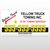 Towing 125 Custom Sign