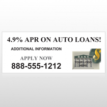 Auto Loan 173 Custom Banner
