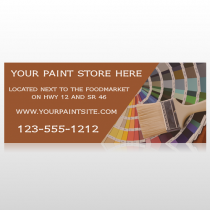 Paint Brushes 256 Banner