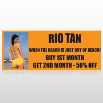 Rio Tan Beach 489 Custom Banner