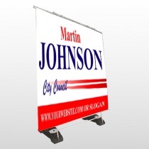 City Council 310 Exterior Pocket Banner Stand