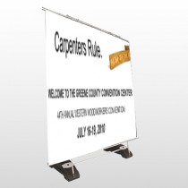 Convention 239 Exterior Pocket Banner Stand
